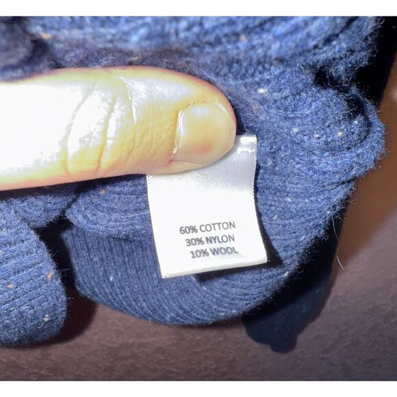 Roundtree & Yorke Outdoor Blue Sweater - Size Large - Men's Sweater - Cotton - Picture 4 of 4